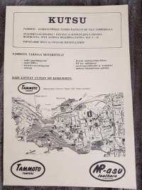 Moottoripyörä ja -varaosa esitteitä