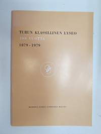 Turun Klassillinen Lyseo 90-vuotias - 25.10.1969 vietetyssä juhlassa pidetyt puheet -speeches held at the party 25th of october 1969