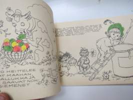 Maalari maalaa -värityskirja / colouring book