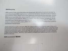 BMW 3-sarjan sedan 318i, 320i, 325/xi, 330i/xi, 335i/xi, 318d, 320d, 325d, 330d/xd, 335d -myyntiesite / sales brochure