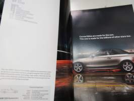 BMW 1 Series Convertible 118i, 120i, 125i, 135i, 120d -myyntiesite / sales brochure