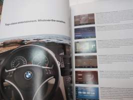 BMW 1 Series Convertible 118i, 120i, 125i, 135i, 120d -myyntiesite / sales brochure