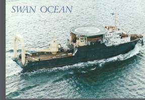 Swan Ocean 1979  - laivaesite tekn tiedot takana koko A5