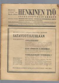 Henkinen työ 1931 nr 2