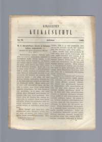 Kirjallinen Kuukauslehti 1869 nr 12