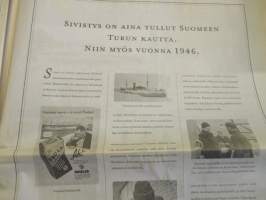Turun Sanomat 100 vuotta 2005 . sunnuntai 2. tammikuuta - Juhlanumero