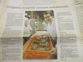 Turun Sanomat 100 vuotta 2005 . sunnuntai 2. tammikuuta - Juhlanumero