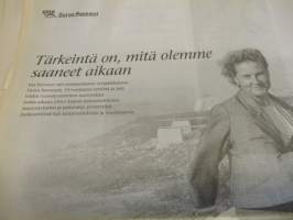 Turun Sanomat 100 vuotta 2005 . sunnuntai 2. tammikuuta - Juhlanumero