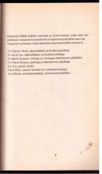 Tappava tartunta / Robin  Cook.  P.1995.