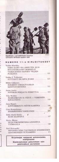 Kansa taisteli-miehet  kertovat. Numero 11/ 1969