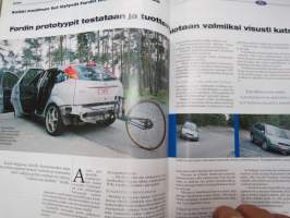 Ford Uutiset 2001 nr 4 -asiakaslehti / customer magazine