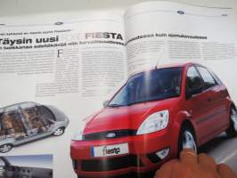 Ford Uutiset 2001 nr 4 -asiakaslehti / customer magazine