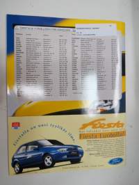 Ford Uutiset 1998 nr 3 -asiakaslehti / customer magazine