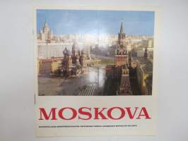 Moskova - Intourist -matkailuesite / travel brochure