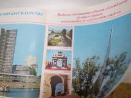 Moskova - Intourist -matkailuesite / travel brochure