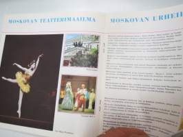 Moskova - Intourist -matkailuesite / travel brochure