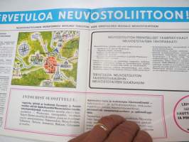 Moskova - Intourist -matkailuesite / travel brochure