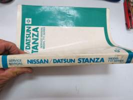 Nissan / Datsun Stanza Model T11 Series Service Manual -huolto-ohjekirja englanniksi