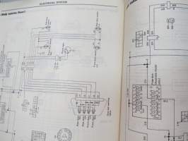 Subaru 1300, 1600, 1800 Engine &amp; Body Service Manual -huolto-ohjekirja englanniksi