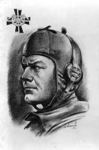 Mannerheim-ristin ritari Paavo Kahla, canvastaulu, A4 koko. Teen näitä vain 50 numeroitua kappaletta. Hieno esim. lahjaksi.