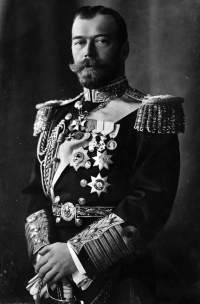 Tsaari Nikolai II, Venäjä, canvastaulu, A4 koko. Teen näitä vain 50 numeroitua kappaletta. Hieno esim. lahjaksi.