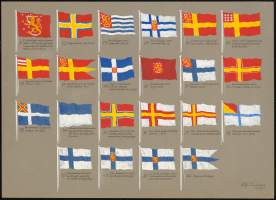 Suomen lippuehdotelmia, canvastaulu, koko 50 cm x 75 cm. Teen näitä vain 50 numeroitua kappaletta. Hieno esim. lahjaksi. Myös muita numeroituja canvastauluja.