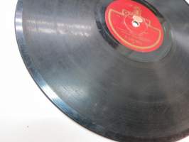 Odeon A 228 269 Ei koskaan / Unelmoivat silmät, Georg Malmstén -savikiekkoäänilevy / 78 rpm record