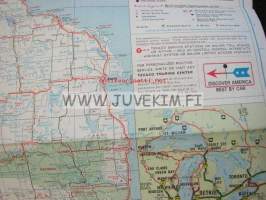 Texaco Michigan -tiekartta