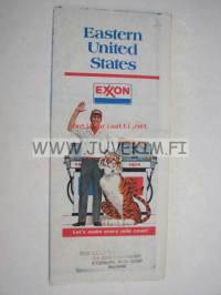Exxon Eastern United States -tiekartta