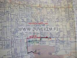 Gulf Phoenix Tourgide map -tiekartta