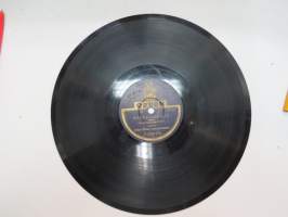 Odeon A 228 117 Kulkijan unelma (kertosäkeen laulanut Heikki Tuominen) / Syysruusuja (soittanut Dajos Belan tanssiorkesteri) -savikiekkoäänilevy / 78 rpm record