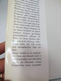 Die Volkswagen-Story - Biographie eines autos -saksankielinen käännös kuuluisasta kirjasta &quot;The Small Wonder&quot;, mukana Volkswagenwerk AG:n jouluonnittelukortti 1966