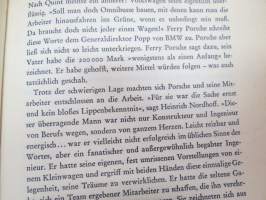 Die Volkswagen-Story - Biographie eines autos -saksankielinen käännös kuuluisasta kirjasta &quot;The Small Wonder&quot;, mukana Volkswagenwerk AG:n jouluonnittelukortti 1966