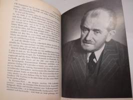 Die Volkswagen-Story - Biographie eines autos -saksankielinen käännös kuuluisasta kirjasta &quot;The Small Wonder&quot;, mukana Volkswagenwerk AG:n jouluonnittelukortti 1966