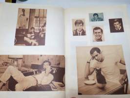 Anthony Perkins -lehtileikevihko, johon kerätty eri julkaisuista saksittuja kuvia, ajalleen tyypillinen tapa tehdä leikekirjoja filmitähdistä. Leikekirja -aihe