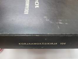 Peugeot 104 Korjaamokäsikirja, viimeiset Service Bulletiinit helmikuu 1979 -shop manual in finnish