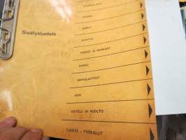 Peugeot 104 Korjaamokäsikirja, viimeiset Service Bulletiinit helmikuu 1979 -shop manual in finnish
