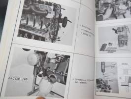 Peugeot 104 Korjaamokäsikirja, viimeiset Service Bulletiinit helmikuu 1979 -shop manual in finnish