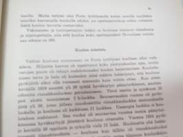 Porin suomenkielinen yksityistyttökoulu ja Porin Lyseo 1880-1955, koulun ja sen eri vaiheitten historiikki, opettaja- ja oppilasmatrikkeli - sisältää myös