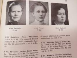 Porin suomenkielinen yksityistyttökoulu ja Porin Lyseo 1880-1955, koulun ja sen eri vaiheitten historiikki, opettaja- ja oppilasmatrikkeli - sisältää myös