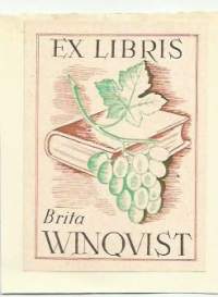 Brita Winqvist- Ex Libris