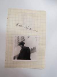 Kalevi Korpi, Pentti Koskimies, Erkki Huttunen -nimikirjoitus -autograph