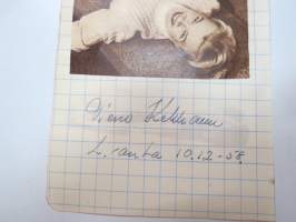 Vieno Kekkonen, Otto Makkonen -nimikirjoitus -autograph
