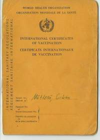 International Certificates of Vaccination 1970-luku