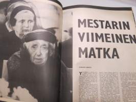 Viikko Sanomat 1957 nr 40, ilmestynyt 4.10.1957, sis. mm. seur. artikkelit / kuvat / mainokset; Kansikuva Kr. Runeberg - &quot;Taiteilijapoika&quot;, Kouvola - asemakurjuus...