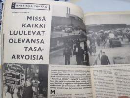 Viikko Sanomat 1957 nr 40, ilmestynyt 4.10.1957, sis. mm. seur. artikkelit / kuvat / mainokset; Kansikuva Kr. Runeberg - &quot;Taiteilijapoika&quot;, Kouvola - asemakurjuus...