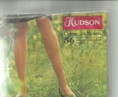 Hudson Crepe  ,  naisten sukka tuotepakkaus 9,5 Palma