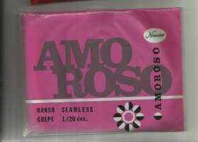 Amoroso seamless  ,  naisten sukka tuotepakkaus 9