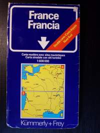 Ranskan kartta 1985, Kümmerly+Frey