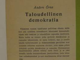 Taloudellinen demokratia